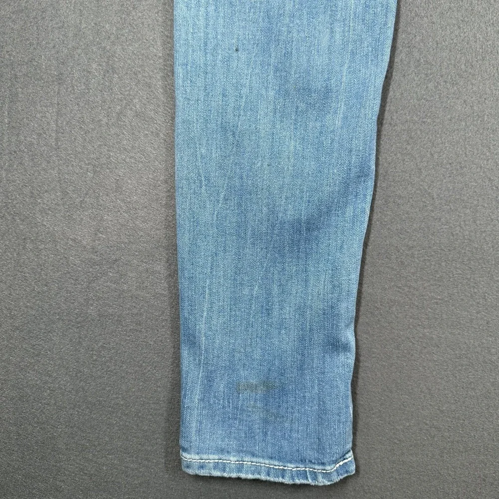 Amethyst Jeans Girls 9R Blue Mona Be Beautiful Denim Distressed Skinny Grunge‎